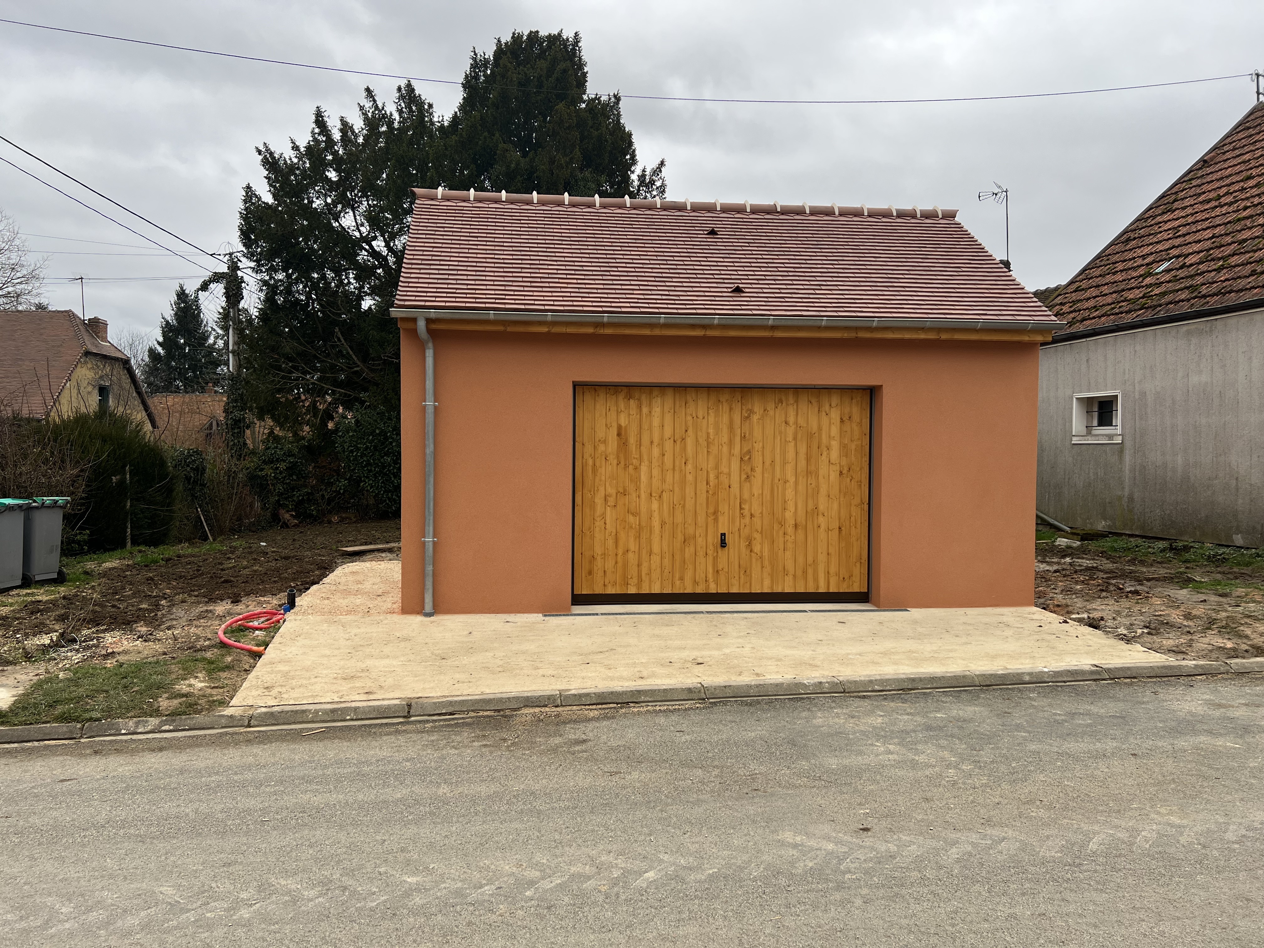 Garage terminé